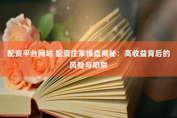 配资平台网站 配资庄家操盘揭秘：高收益背后的风险与陷阱
