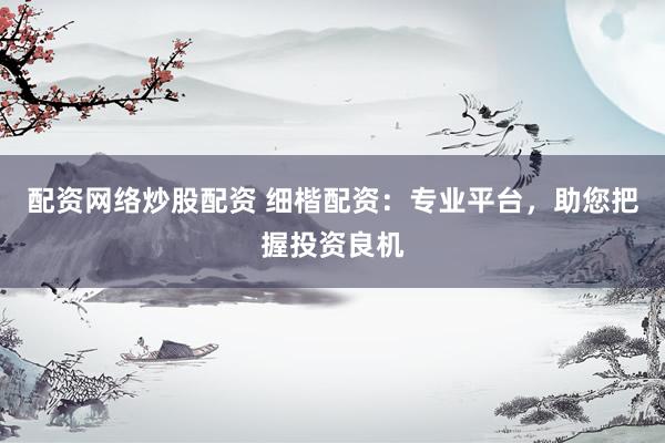 配资网络炒股配资 细楷配资：专业平台，助您把握投资良机