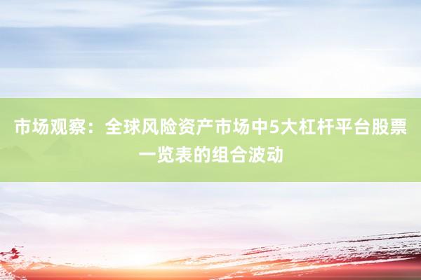 市场观察：全球风险资产市场中5大杠杆平台股票一览表的组合波动